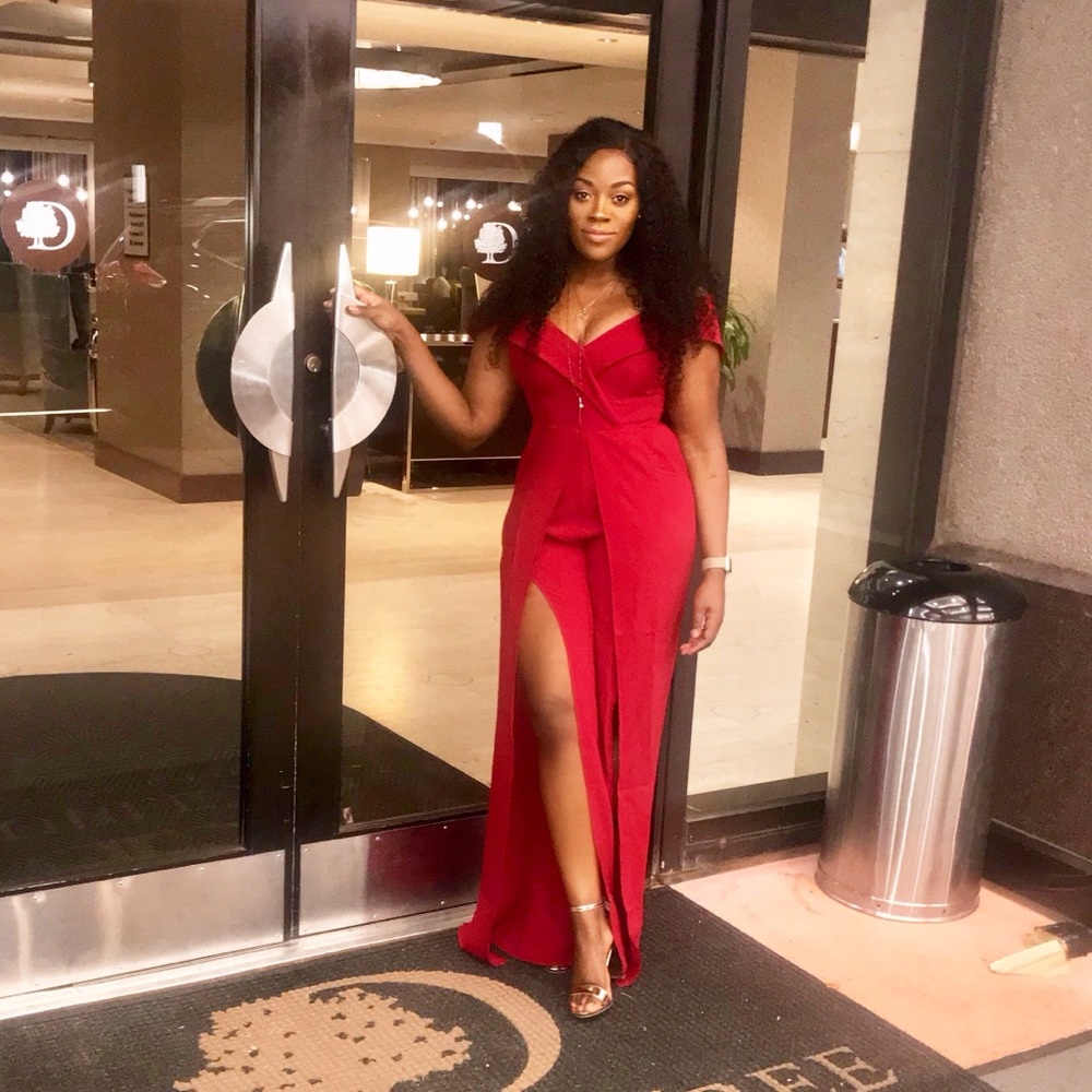 Fashion Nova Eternal Optimist off the shoulder